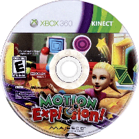 Motion Explosion PAL Xbox 360 PAL box art